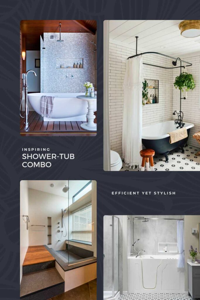 shower tub combination ideas pinterest pin