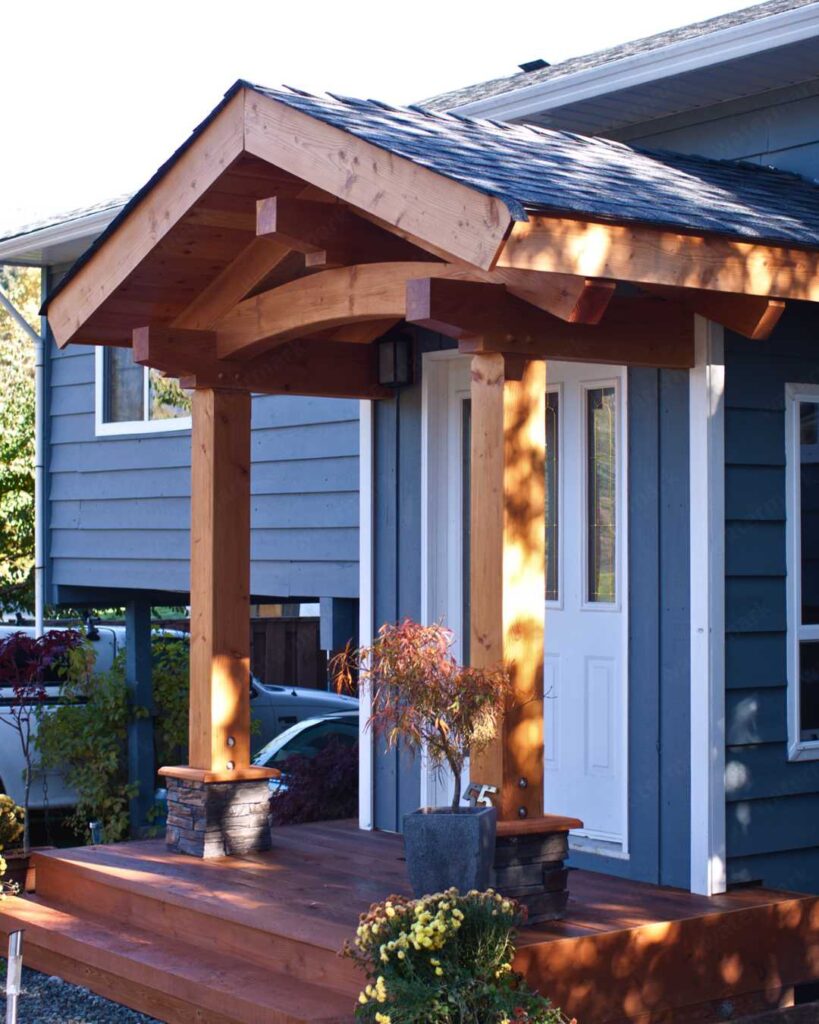 timber frame porch design