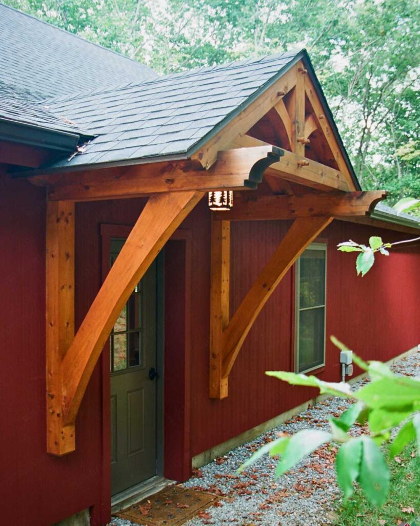 timber frame porch design