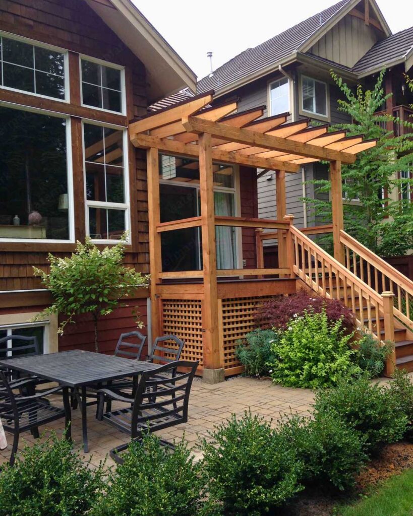 timber frame porch design