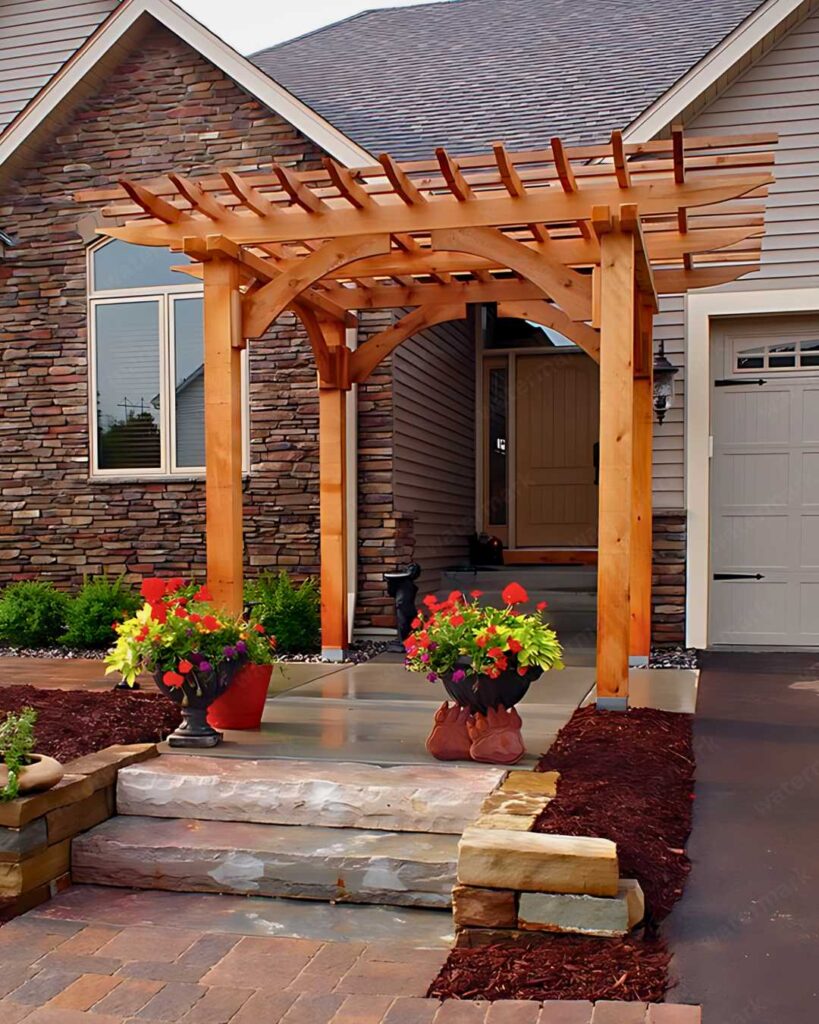 timber frame porch design