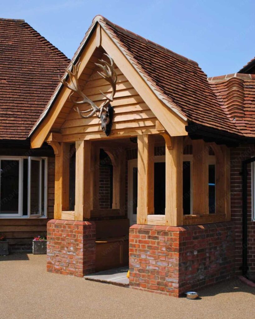 timber frame porch design