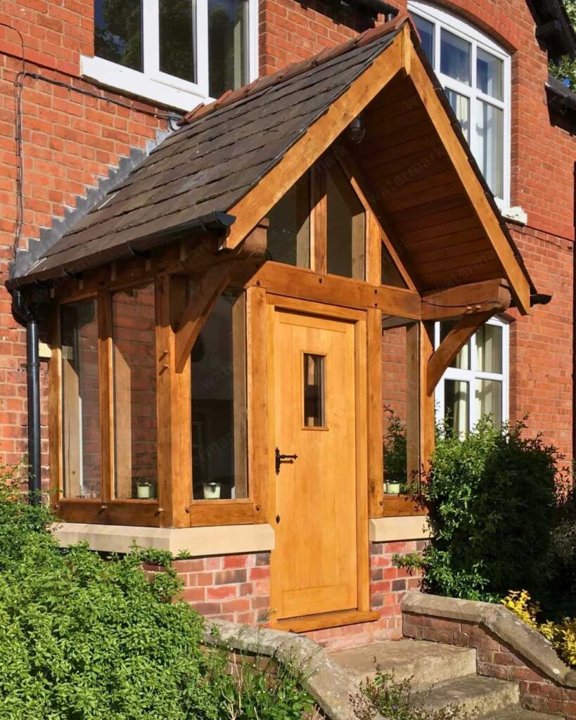 timber frame porch design