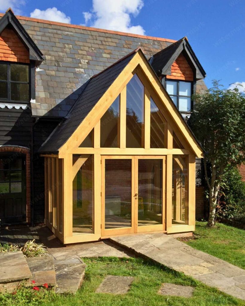 timber frame porch design