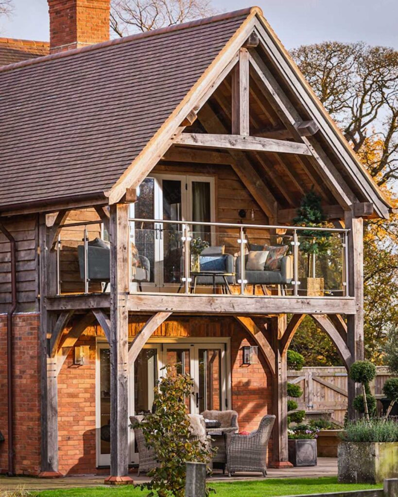 timber frame porch design