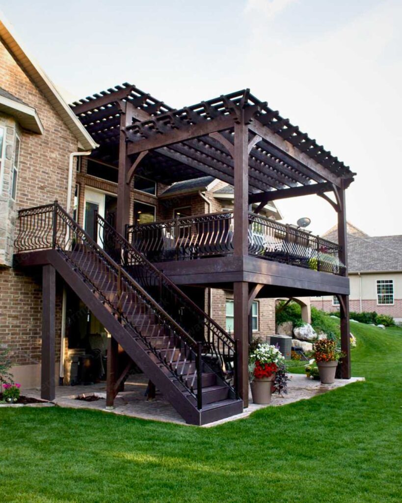 timber frame porch design