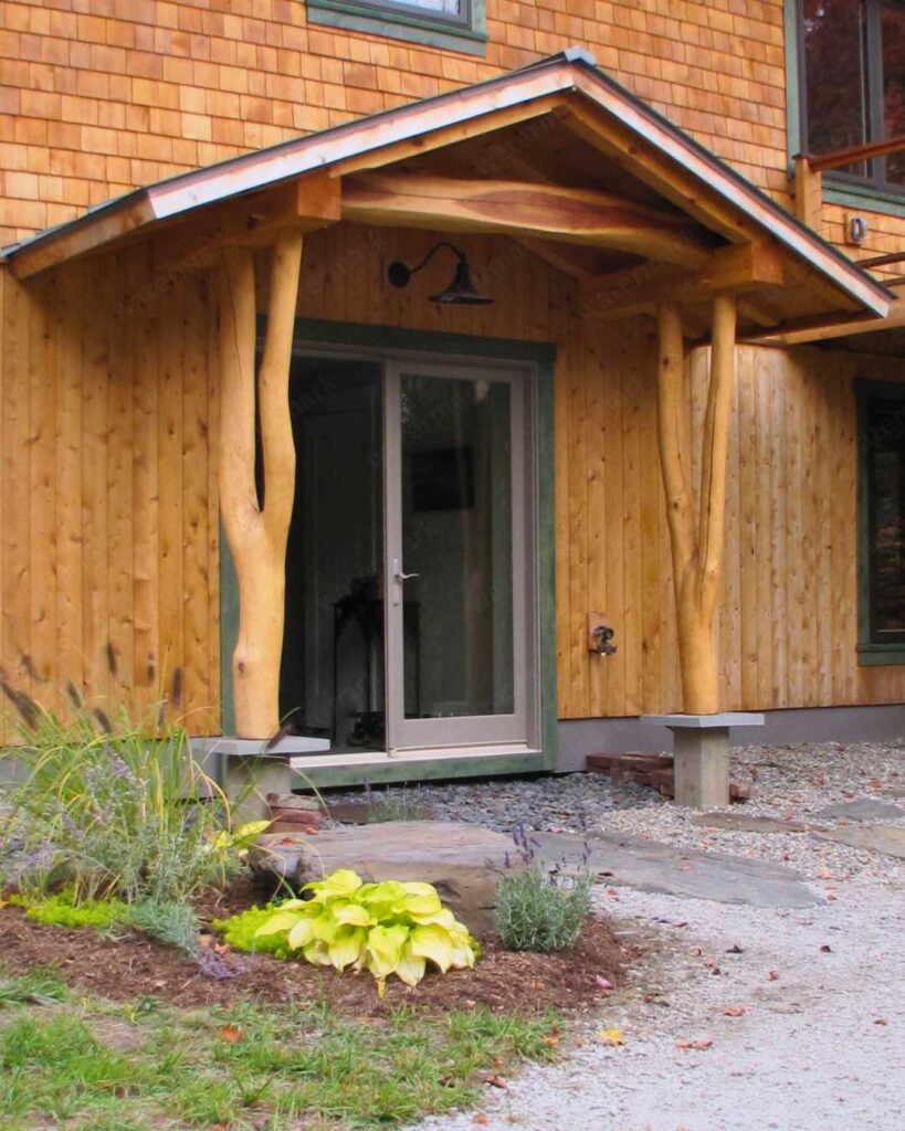 timber frame porch design