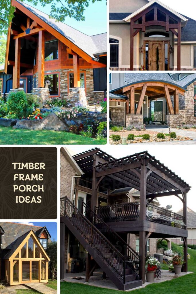 timber frame porch ideas pinterest pin